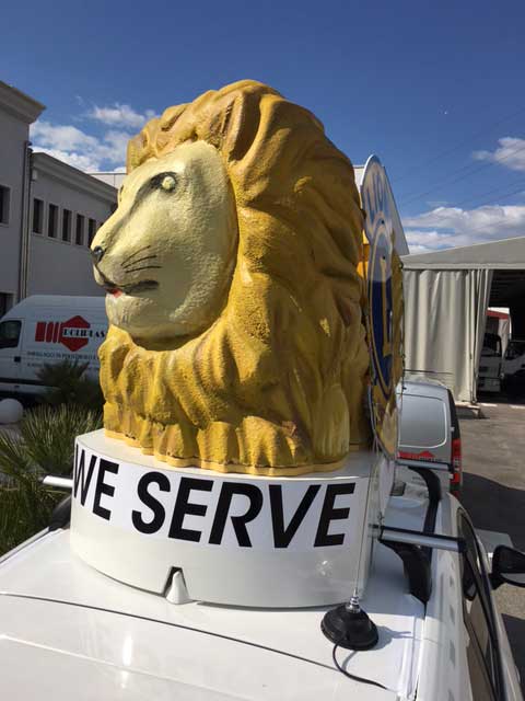 leoni lions installato