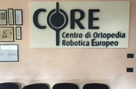 Core insegna in polistirolo