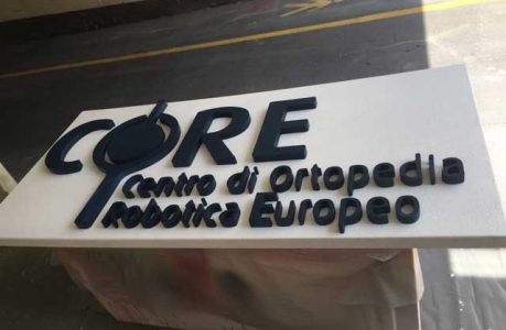 logo in lavorazione core